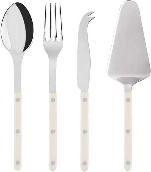 Sabre 4-Piece Serving Set (WHITE)