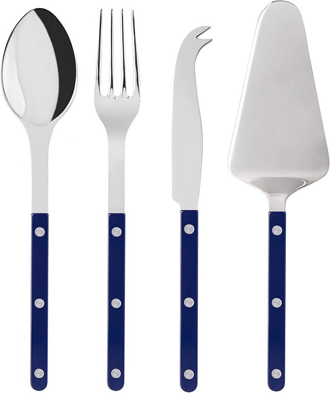 Sabre 4-Piece Serving Set (NAVY)