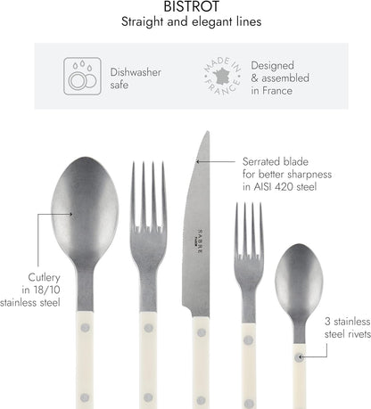 Bistro Flatware Set by Sabre Paris